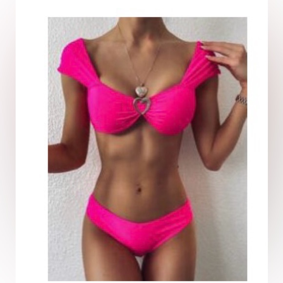 SHEIN Other - Heart Ring High Cut
Bikini Swimsuit